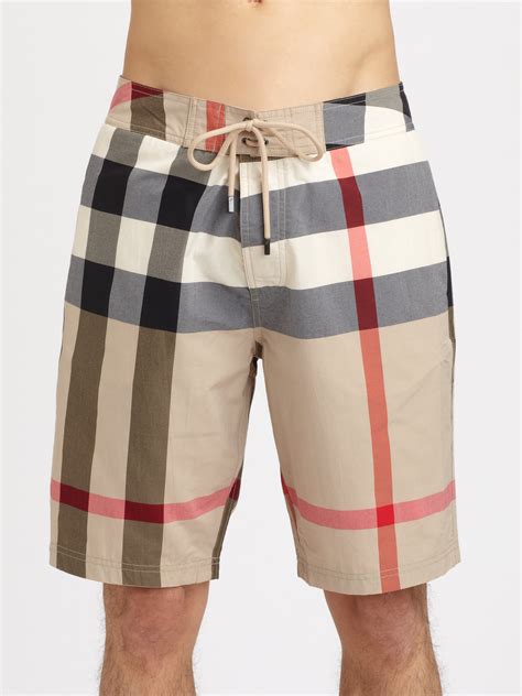 men's burberry swimwear|burberry men's swim trunks sale.